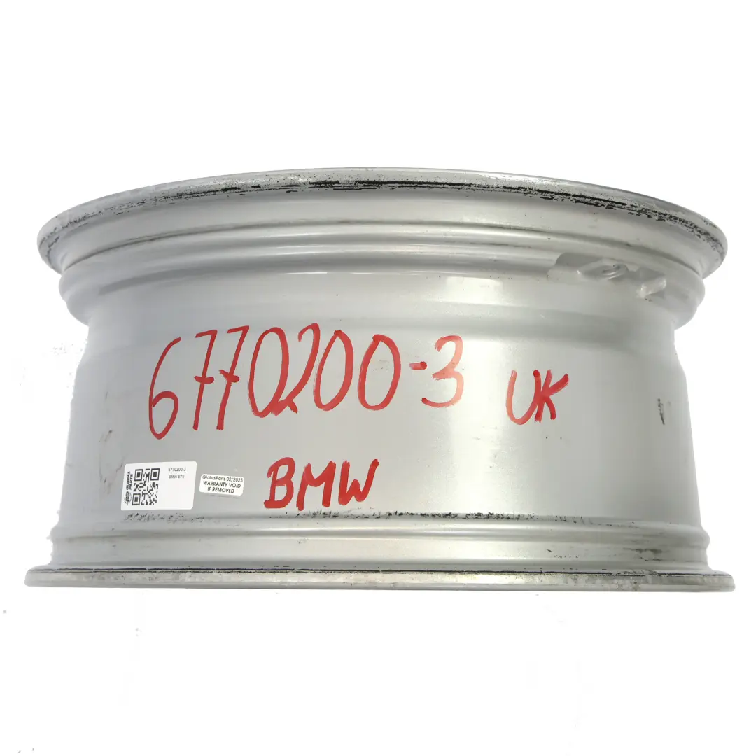 BMW X5 E70 Silver Wheel Alloy Rim 18" ET:46 8.5J Star Spoke 209 - SKU 6770200-3 - Part number 6770200