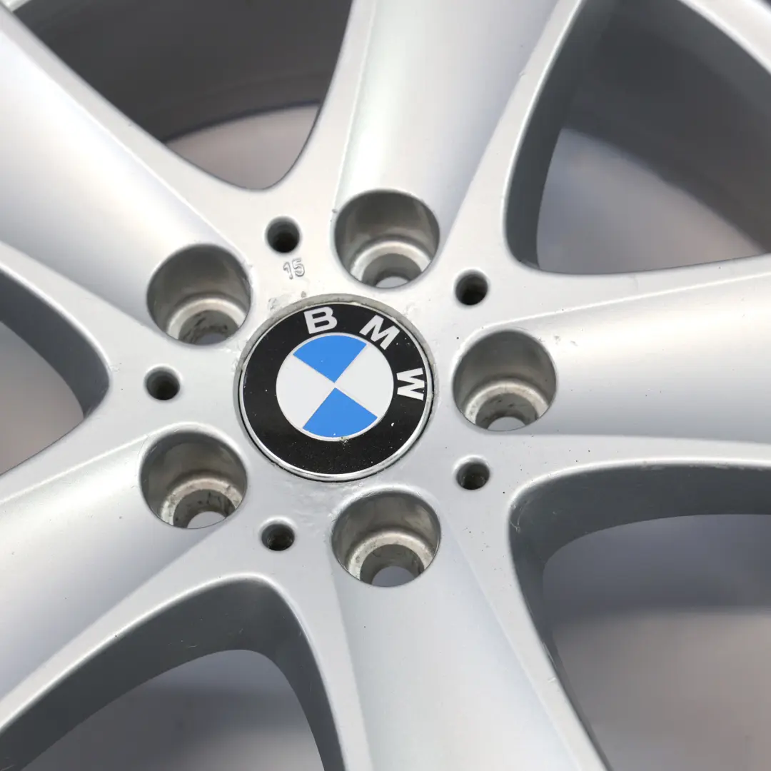 BMW X5 E70 Silver Wheel Alloy Rim 18" ET:46 8.5J Star Spoke 209 - SKU 6770200-3 - Part number 6770200
