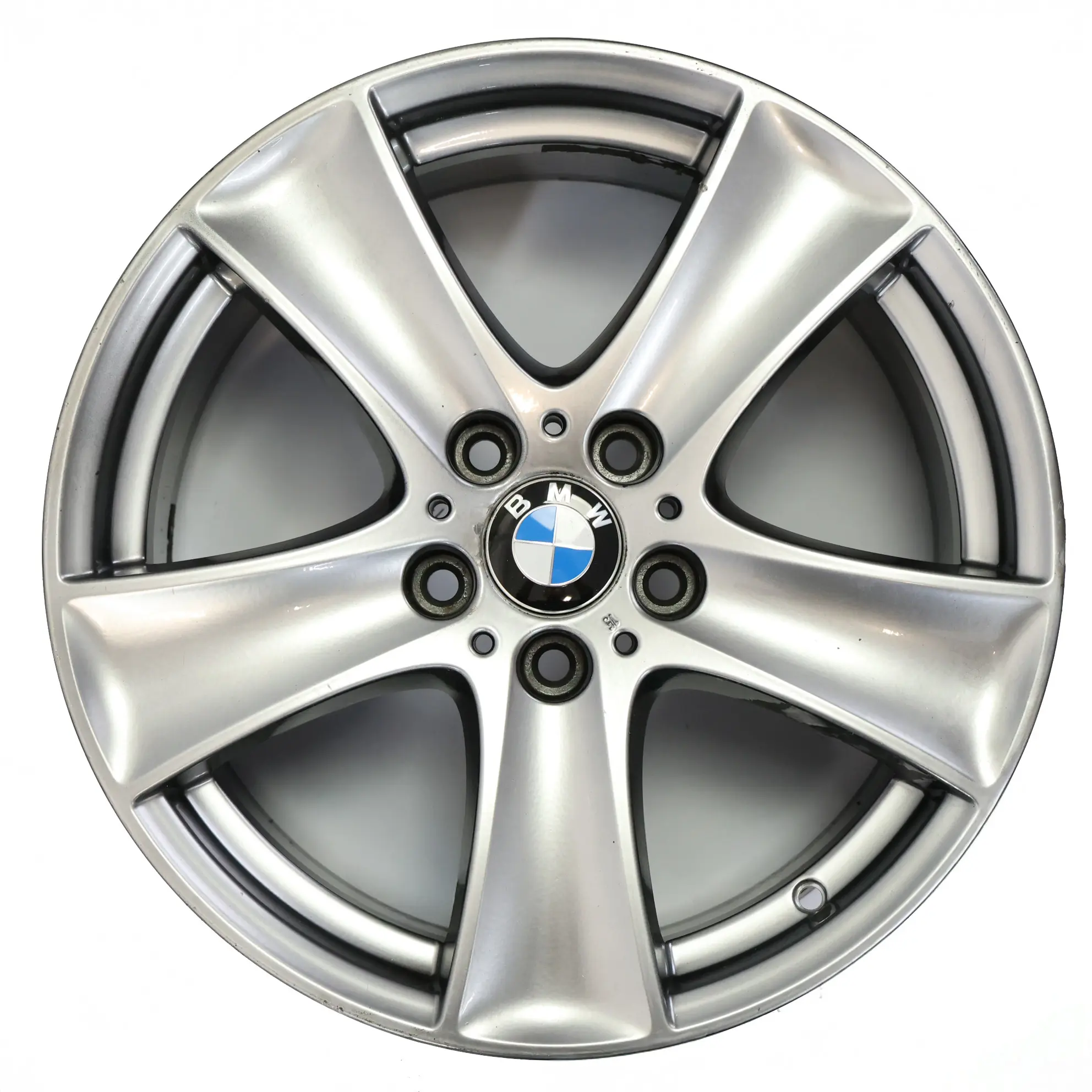 BMW X5 E70 Argento Cerchio In Lega 18" ET:46 8.5J Star Spoke 209 6770200