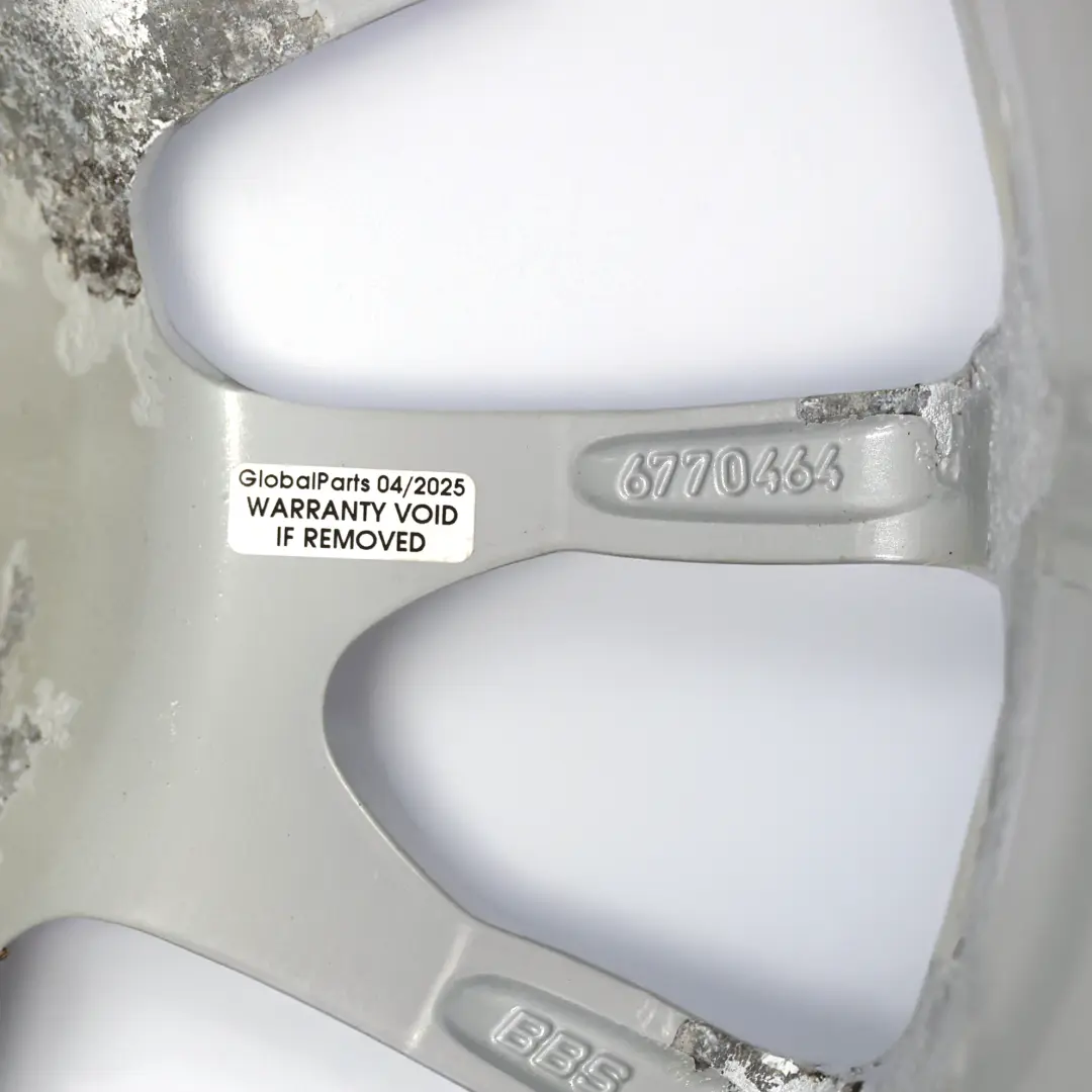 Front Alloy Wheel Rim 18" Motorsport Radial Spoke 216 8J ET:34 to BMW E90 with Part number 6770464 BMW E90 Front Alloy Wheel Rim 18" Motorsport Radial Spoke 216 8J ET:34 - SKU 6770464-5 - Part number 6770464