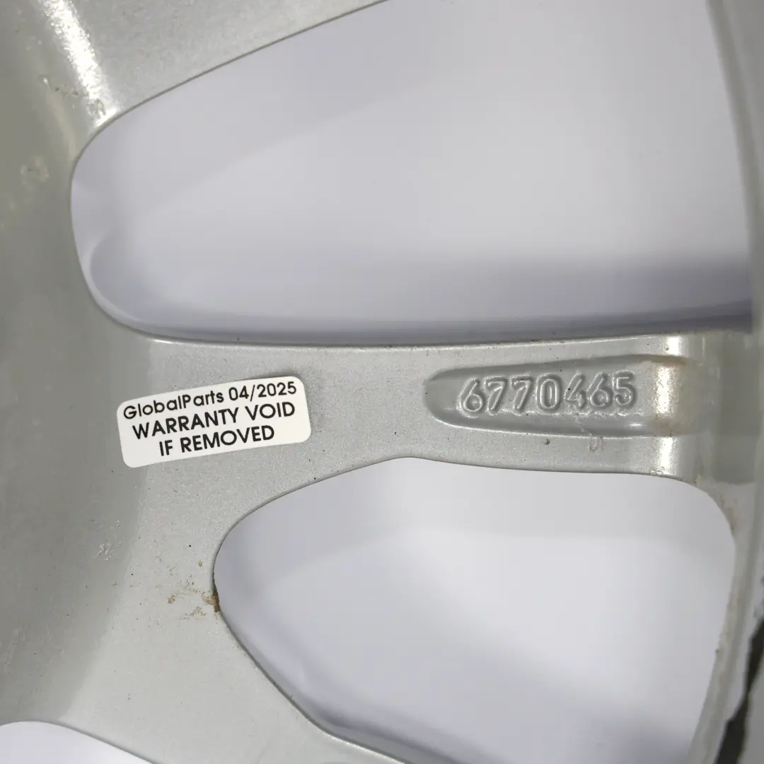 BMW E90 E91 E92 Tylna Felga Aluminiowa 18" 8,5J ET:37 - SKU 6770465-4 - Numer Części 6770465