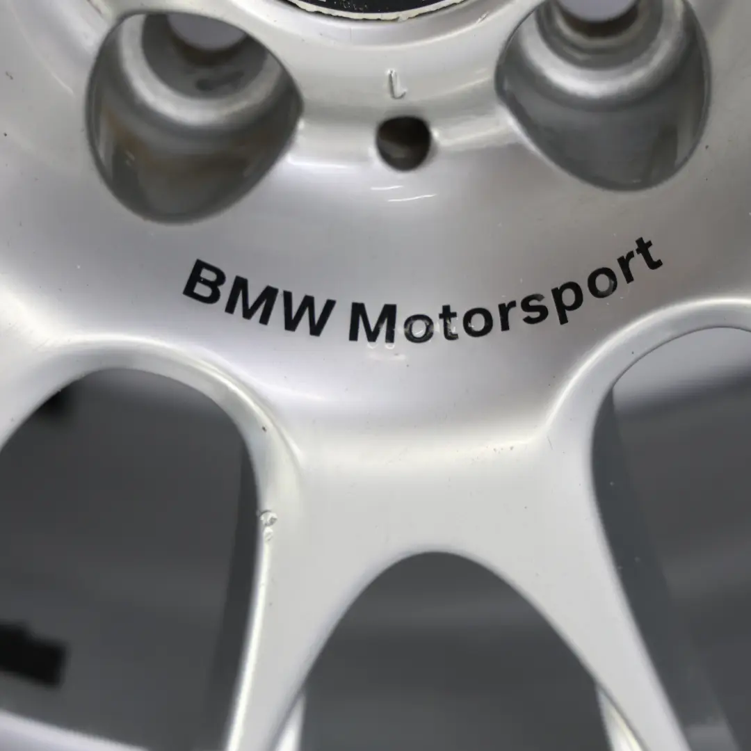 llanta aleación trasera 18 "Motorsport Radial Spoke 216 8,5J ET:37 para BMW E90 E92 con número de pieza 6770465 BMW E90 E92 llanta aleación trasera 18 "Motorsport Radial Spoke 216 8,5J ET:37 - SKU 6770465-4 - Número de pieza 6770465