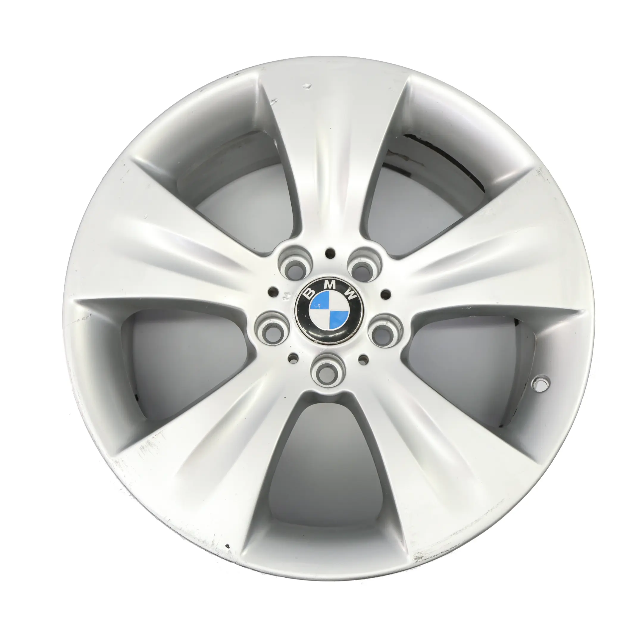 BMW X5 E70 Roue Arrière Jante En Alliage 19" Flèche Étoile 213 ET:48 9J 6772247