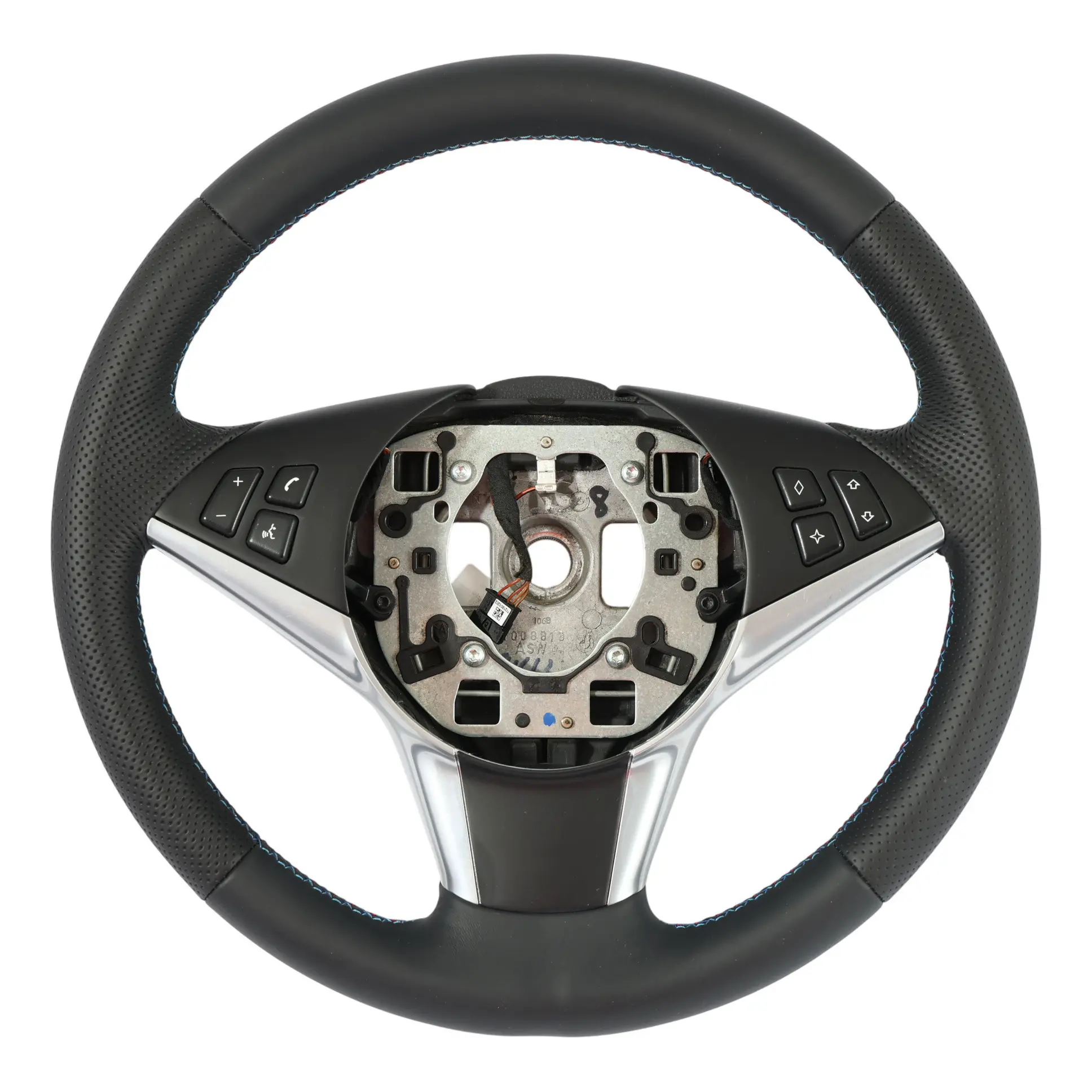BMW E60 E61 E63 E64 NEW Leather Sport Steering Wheel Black