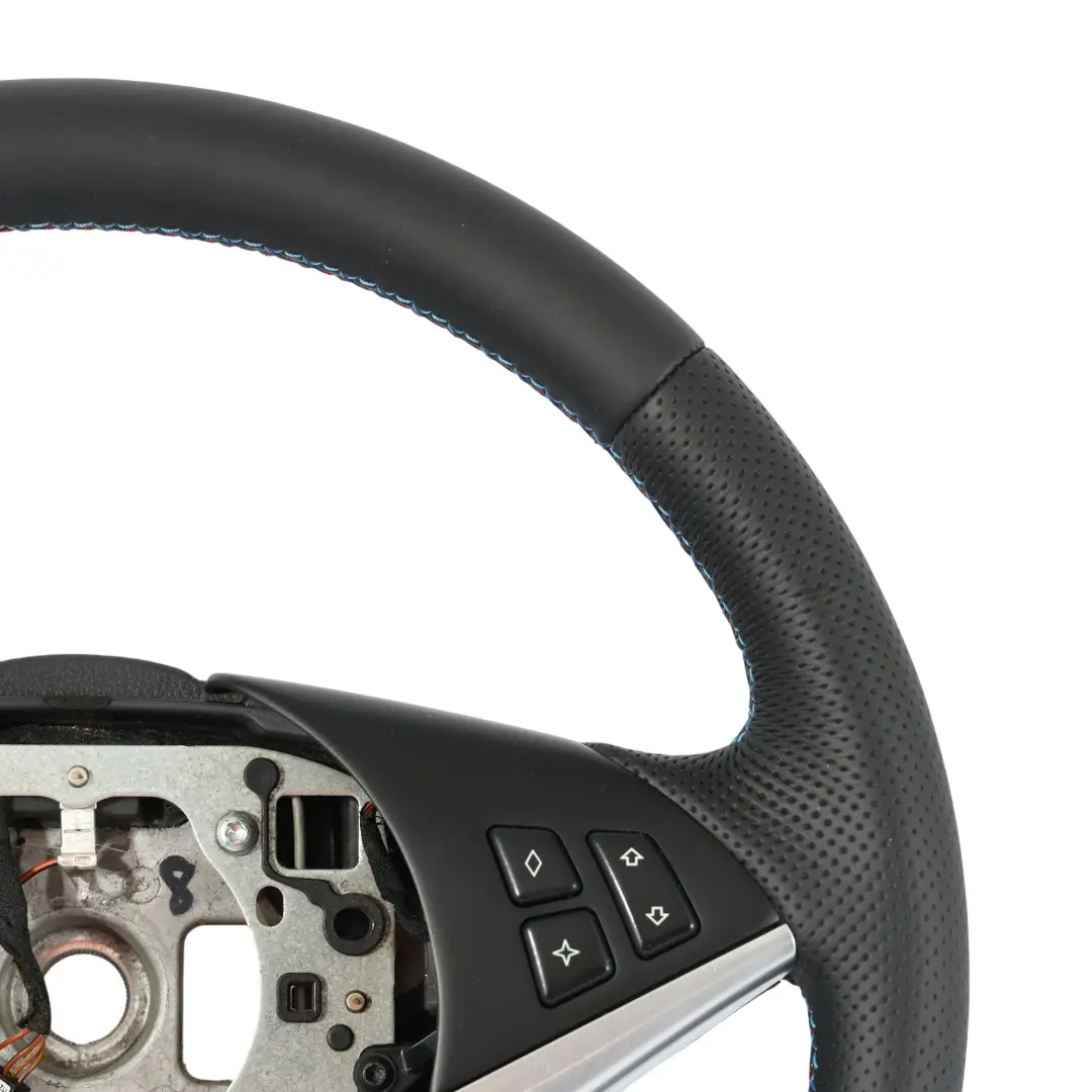 BMW E60 E61 E63 E64 Nuova Pelle Volante Sportivo Nero - SKU 6774458 - Numero di parte 6774458