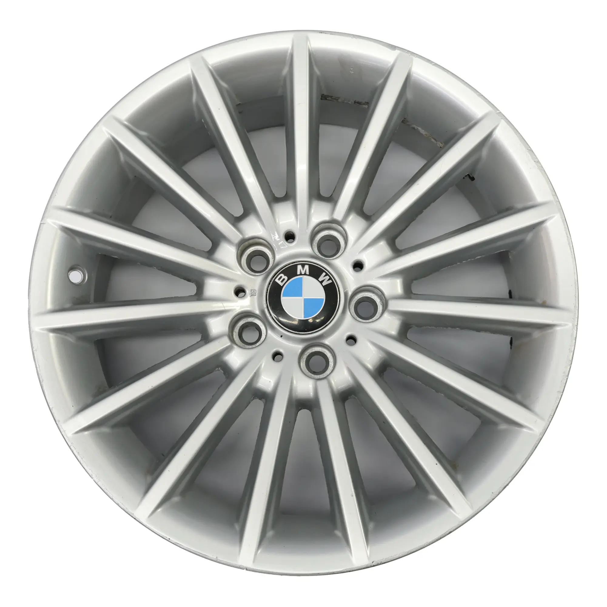 Jante Alliage BMW F06 F10 F11 F12 Argent 18" 8J ET:30 Rayons Radiaux 237 6775407