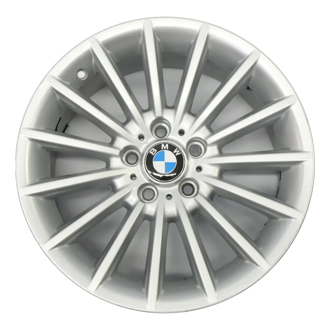  Cerchio Ruota BMW F06 F10 F11 F12 Argento 18" 8J ET:30 Razze Radiali 237 - SKU 6775407-2 - Numero di parte 6775407