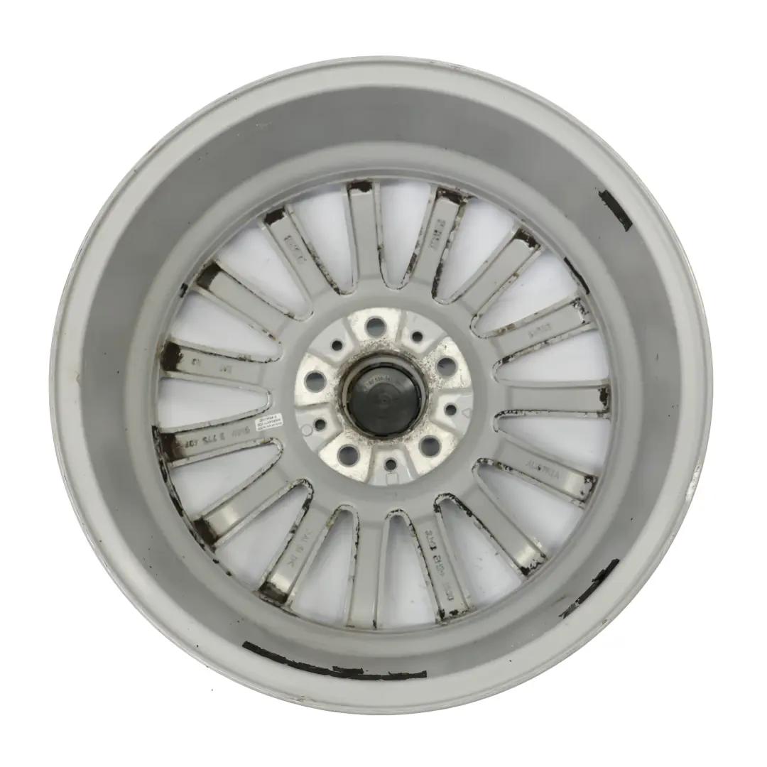  Cerchio Ruota BMW F06 F10 F11 F12 Argento 18" 8J ET:30 Razze Radiali 237 - SKU 6775407-2 - Numero di parte 6775407