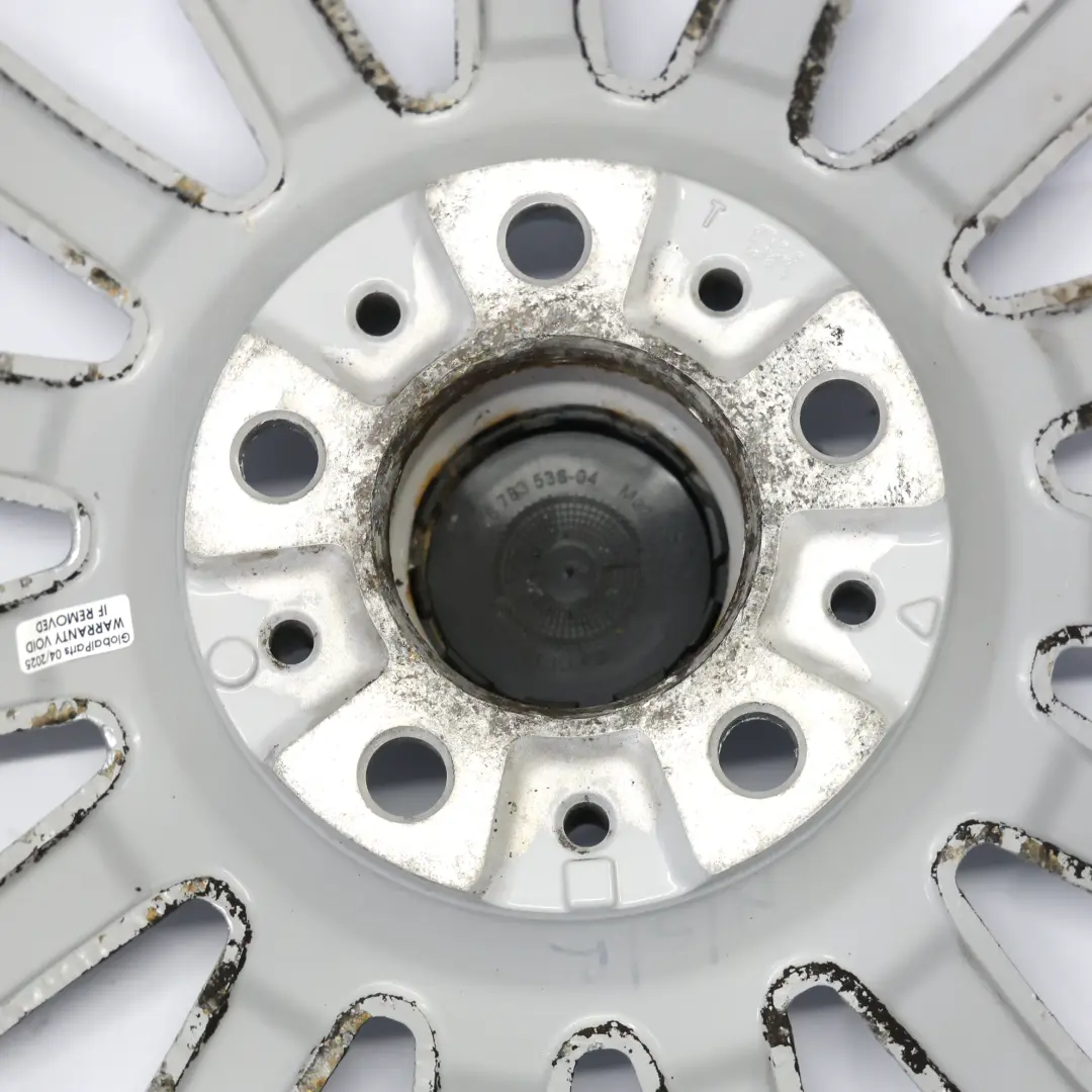 Cerchio Ruota BMW F06 F10 F11 F12 Argento 18" 8J ET:30 Razze Radiali 237 per con numero di parte 6775407 Cerchio Ruota BMW F06 F10 F11 F12 Argento 18" 8J ET:30 Razze Radiali 237 - SKU 6775407-2 - Numero di parte 6775407