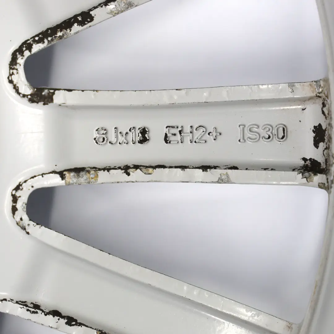  Cerchio Ruota BMW F06 F10 F11 F12 Argento 18" 8J ET:30 Razze Radiali 237 - SKU 6775407-2 - Numero di parte 6775407