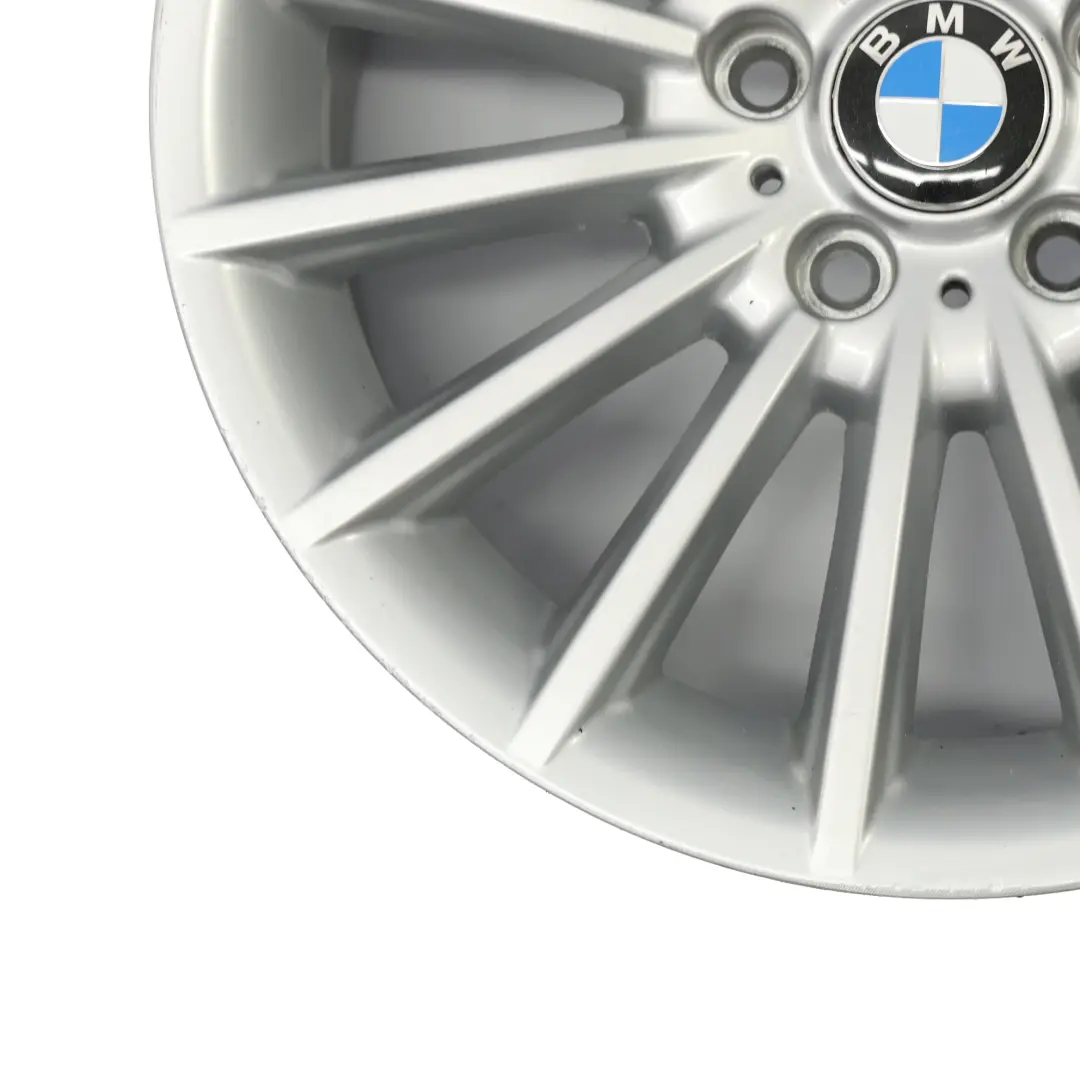 Cerchio Ruota BMW F06 F10 F11 F12 Argento 18" 8J ET:30 Razze Radiali 237 per con numero di parte 6775407 Cerchio Ruota BMW F06 F10 F11 F12 Argento 18" 8J ET:30 Razze Radiali 237 - SKU 6775407-2 - Numero di parte 6775407