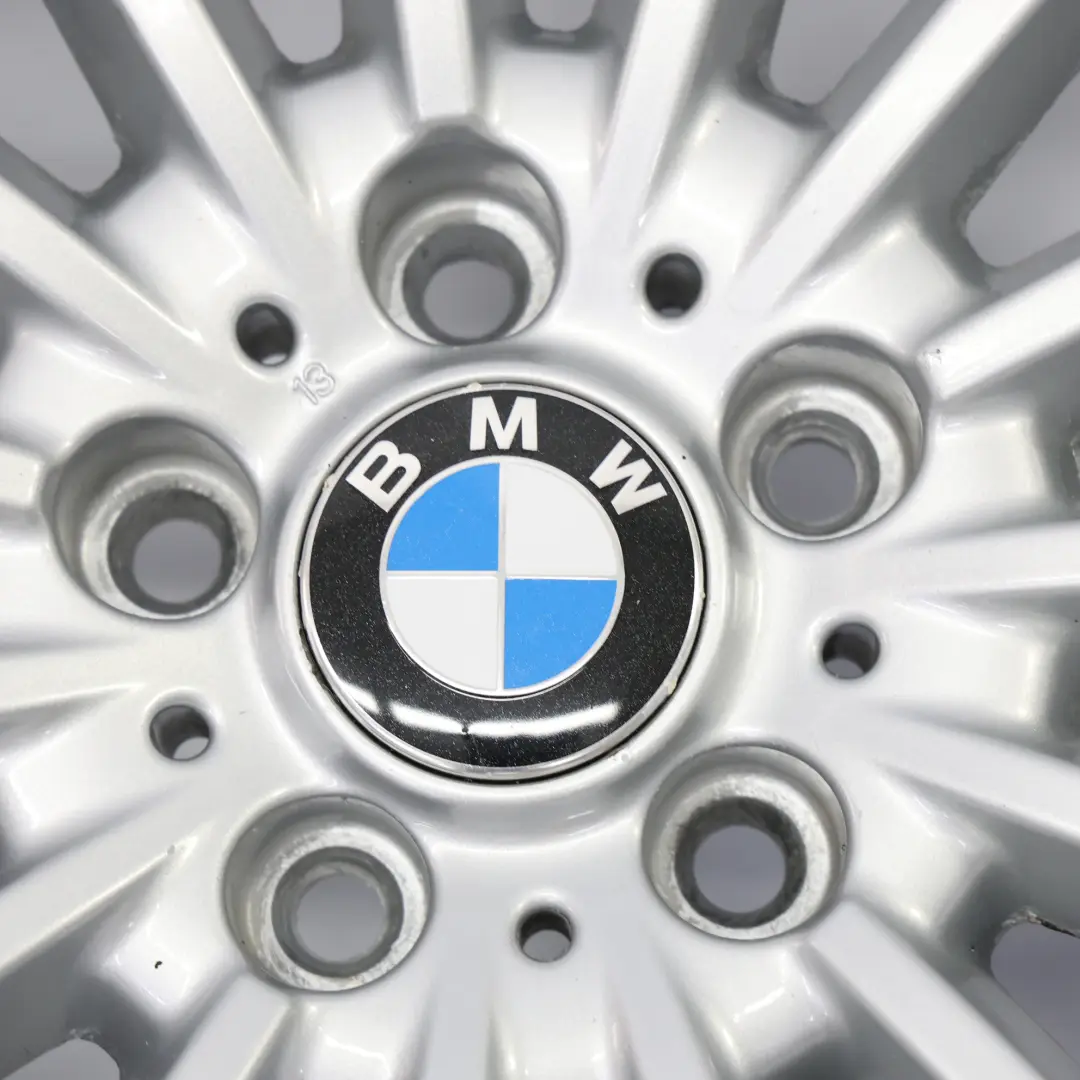  Cerchio Ruota BMW F06 F10 F11 F12 Argento 18" 8J ET:30 Razze Radiali 237 - SKU 6775407-2 - Numero di parte 6775407