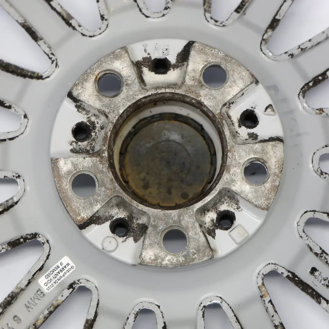 Rim BMW F06 F10 F11 F12 Alloy Silver 18" 8J ET:30 Radial Spoke 237 to Wheel with Part number 6775407 Wheel Rim BMW F06 F10 F11 F12 Alloy Silver 18" 8J ET:30 Radial Spoke 237 - SKU 6775407-3 - Part number 6775407