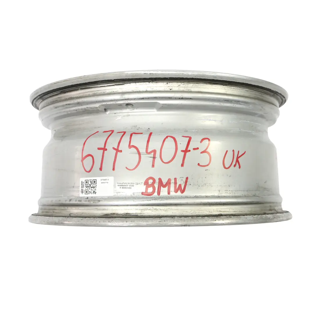 Rim BMW F06 F10 F11 F12 Alloy Silver 18" 8J ET:30 Radial Spoke 237 to Wheel with Part number 6775407 Wheel Rim BMW F06 F10 F11 F12 Alloy Silver 18" 8J ET:30 Radial Spoke 237 - SKU 6775407-3 - Part number 6775407