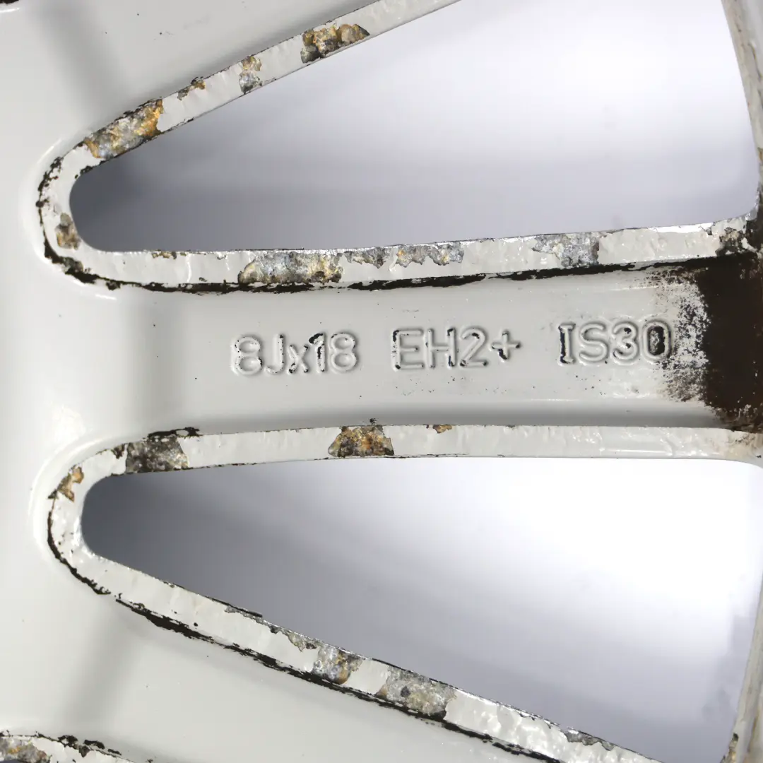 Rim BMW F06 F10 F11 F12 Light Alloy 18" Radial-Spoke 237 8J ET:30 to Wheel with Part number 6775407 Wheel Rim BMW F06 F10 F11 F12 Light Alloy 18" Radial-Spoke 237 8J ET:30 - SKU 6775407-4 - Part number 6775407