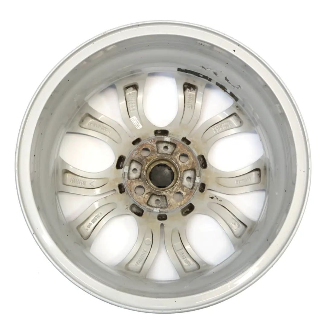 Mini Cooper R50 R55 R56 R57 Argento Cerchio in Lega 17" 7J Raggi Fiamma 97 - SKU 6775685-1 - Numero di parte 6775685