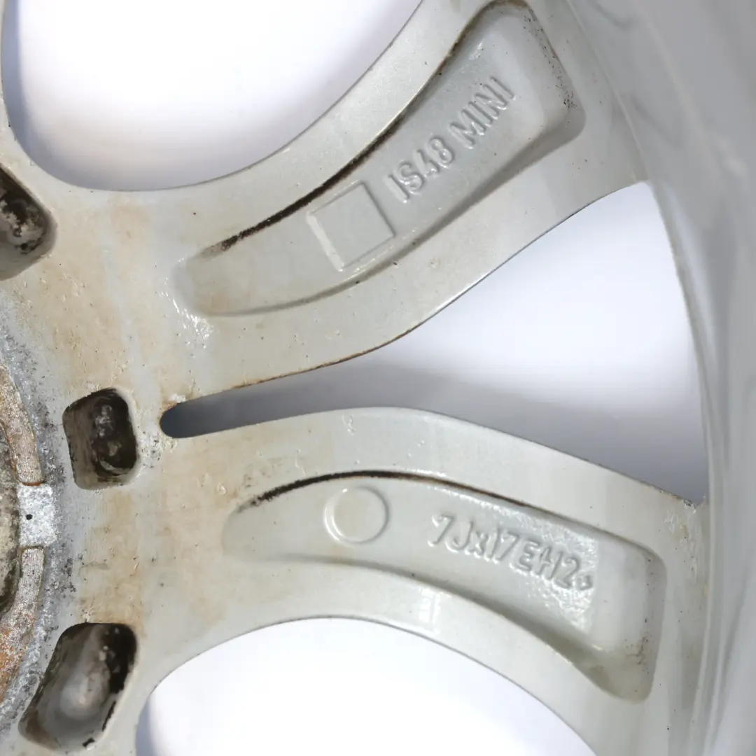 Mini R50 R55 R56 R57 Silver Wheel Alloy Rim 17" 7J Flame Spoke 97 - SKU 6775685-1 - Part number 6775685