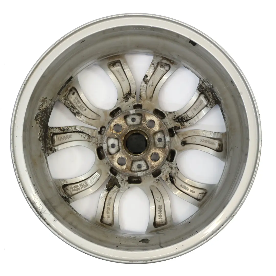 Mini Cooper One R50 R55 R56 R57 Argento Cerchio in Lega 17" 7J Raggi Fiamma 97 - SKU 6775685-2 - Numero di parte 6775685