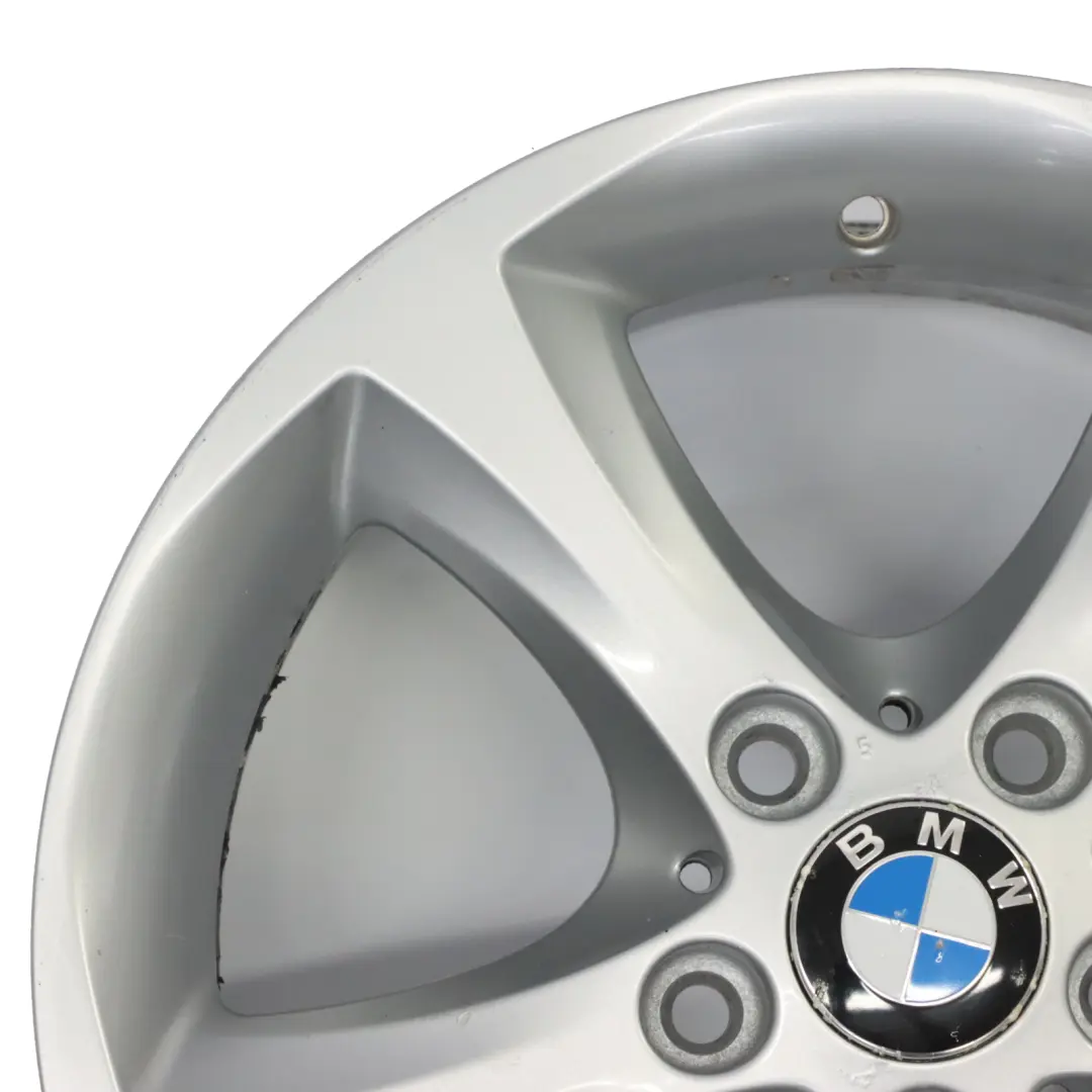 BMW E81 E82 E87 E88 Jante argentée alliage 17" Star Spoke 256 ET:47 7J - SKU 6778219-7 - Numéro de pièce 6778219
