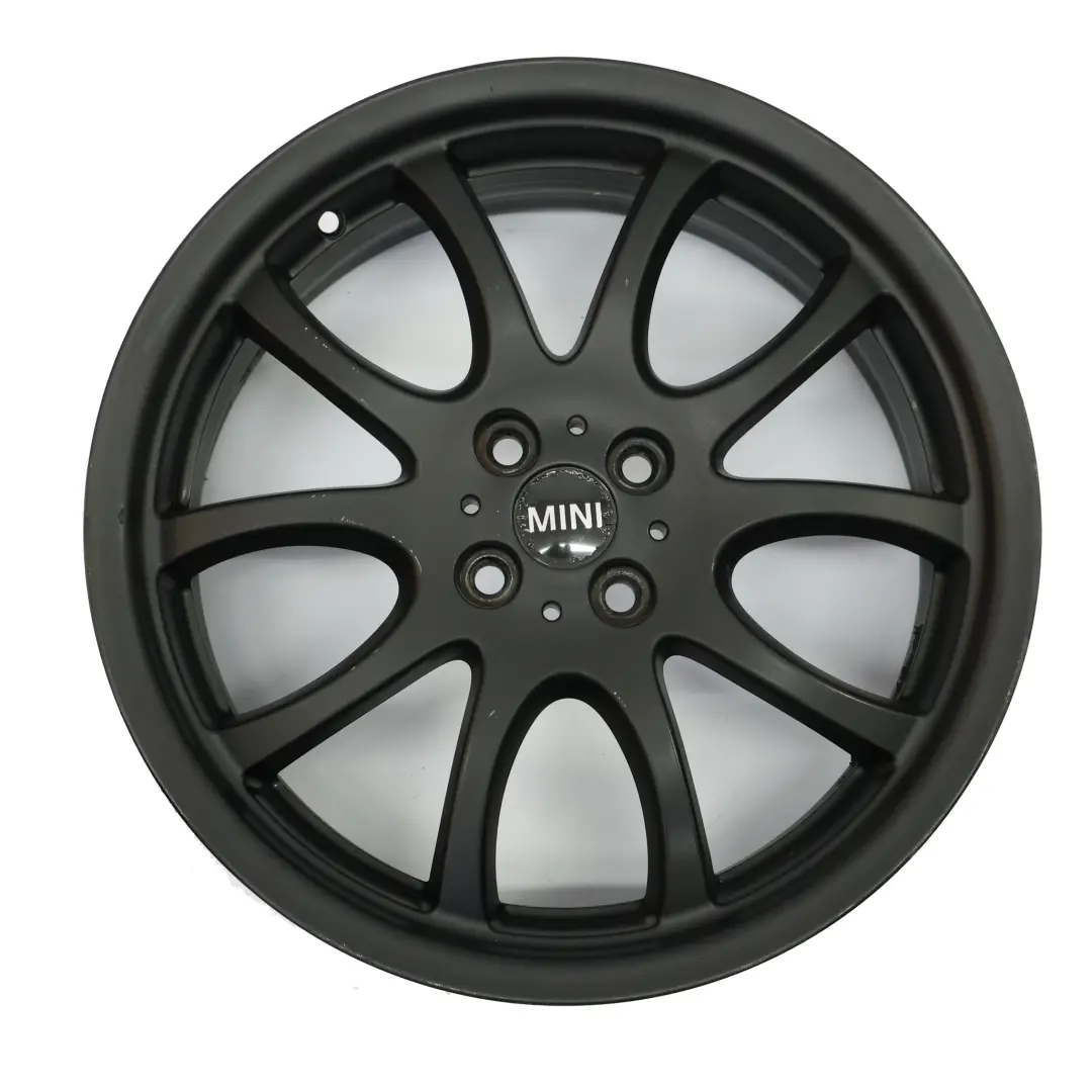 Alloy Rim 18" Double Spoke to Mini R50 R56 John Cooper Works JCW Black Wheel with Part number 6778428 Mini R50 R56 John Cooper Works JCW Black Wheel Alloy Rim 18" Double Spoke - SKU 6778428-1 - Part number 6778428