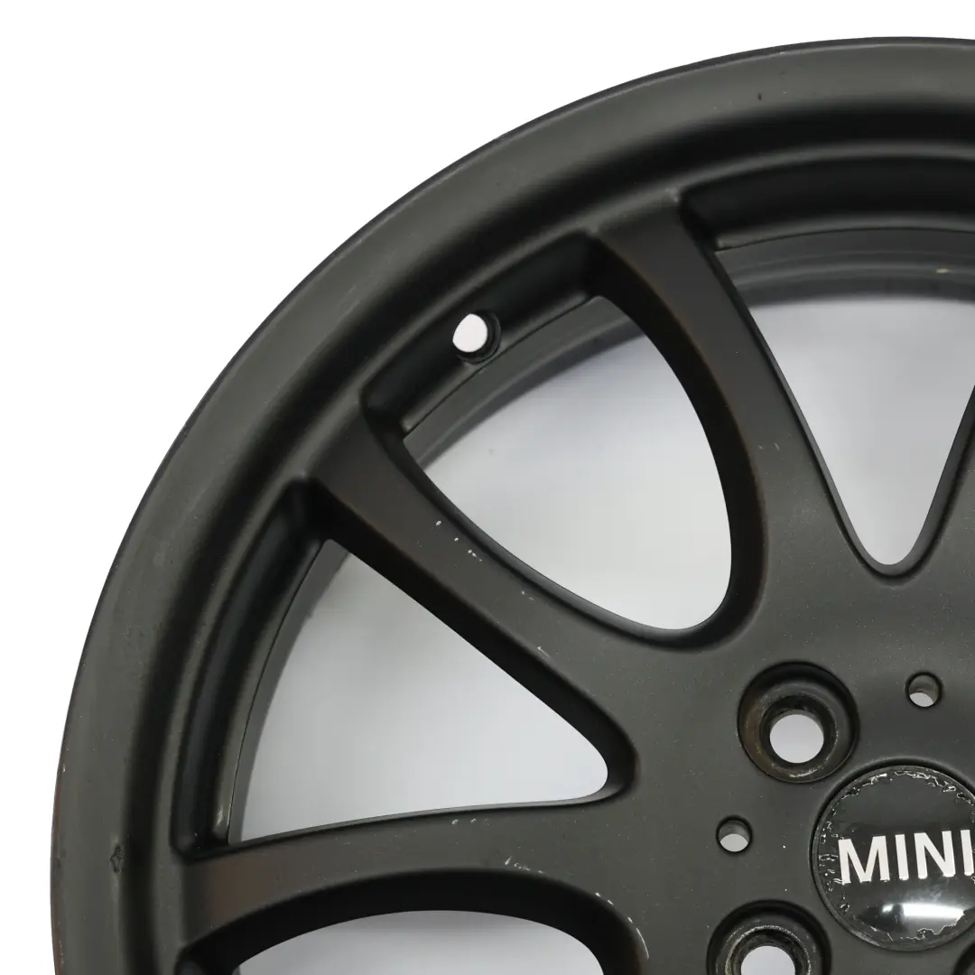 Llanta de Aleación Negra 18" Doble Radio para Mini R50 R56 John Cooper Works JCW con número de pieza 6778428 Mini R50 R56 John Cooper Works JCW Llanta de Aleación Negra 18" Doble Radio - SKU 6778428-1 - Número de pieza 6778428