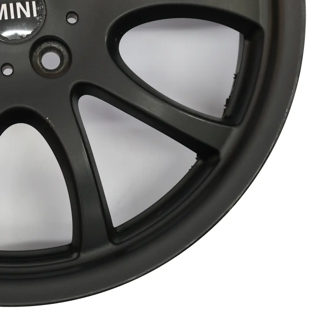 Mini R50 R56 John Cooper Works JCW Black Wheel Alloy Rim 18" Double Spoke - SKU 6778428-1 - Part number 6778428