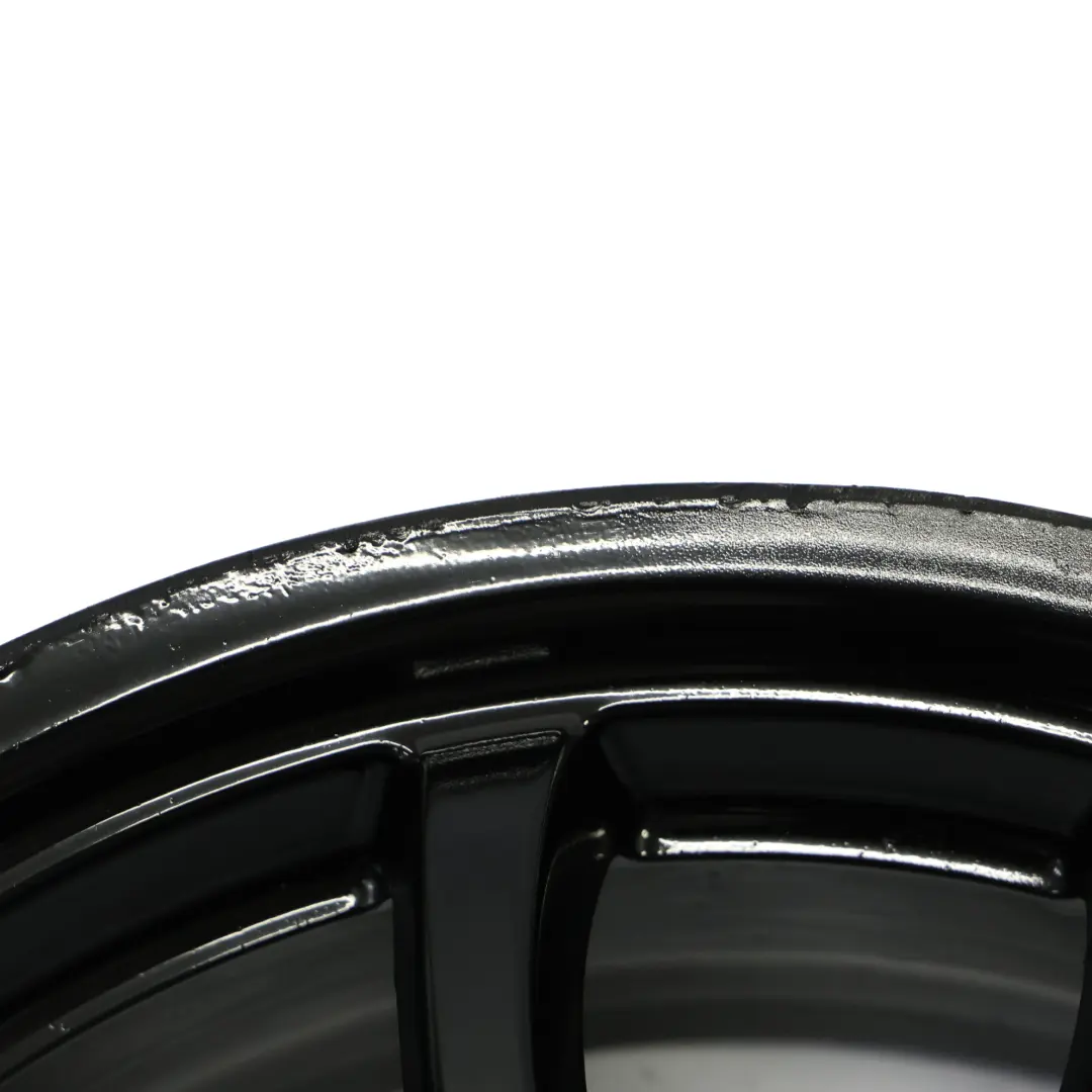 Mini R50 R56 John Cooper Works JCW Black Wheel Alloy Rim 18" Double Spoke - SKU 6778428-4 - Part number 6778428