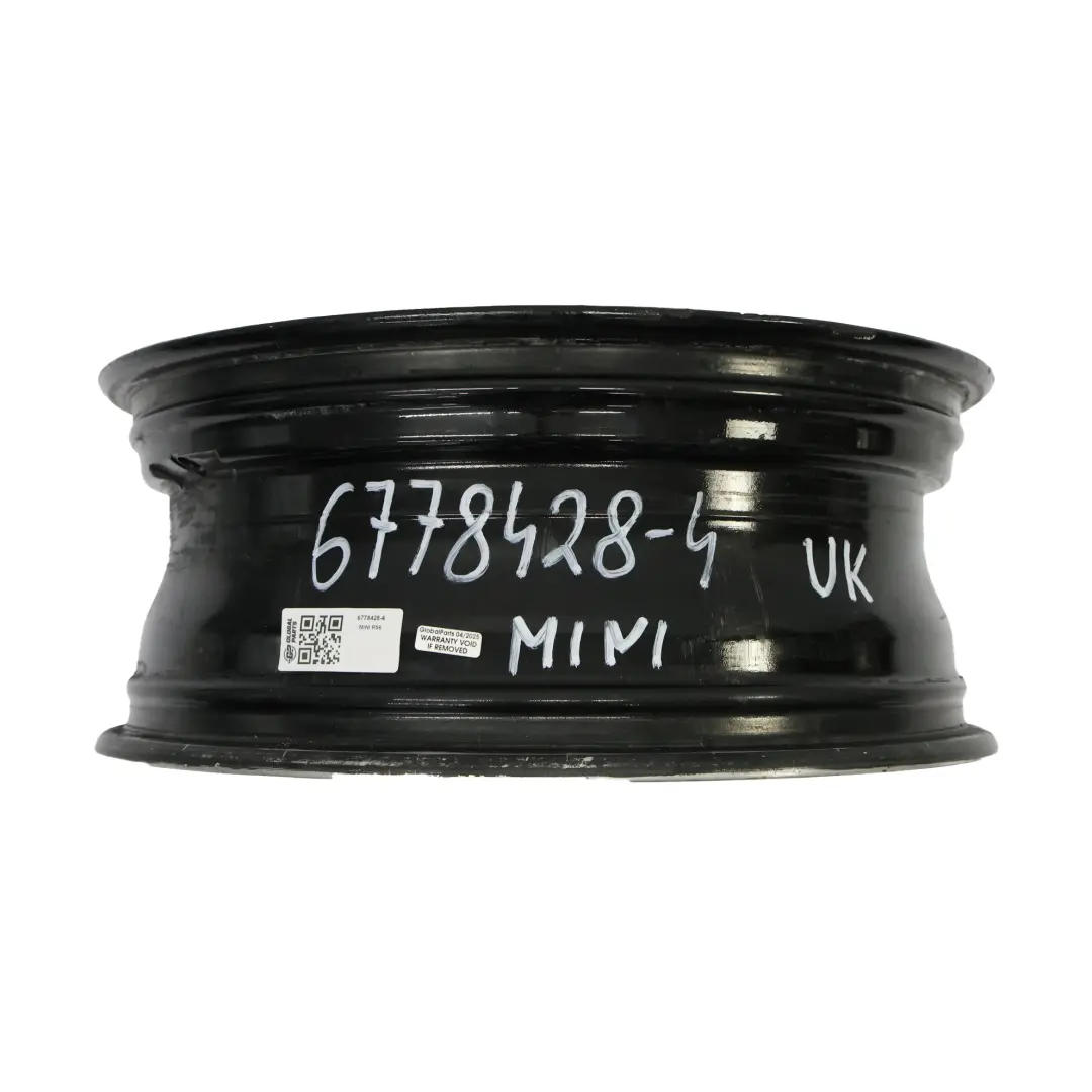 Mini R50 R56 John Cooper Works JCW Black Wheel Alloy Rim 18" Double Spoke - SKU 6778428-4 - Part number 6778428