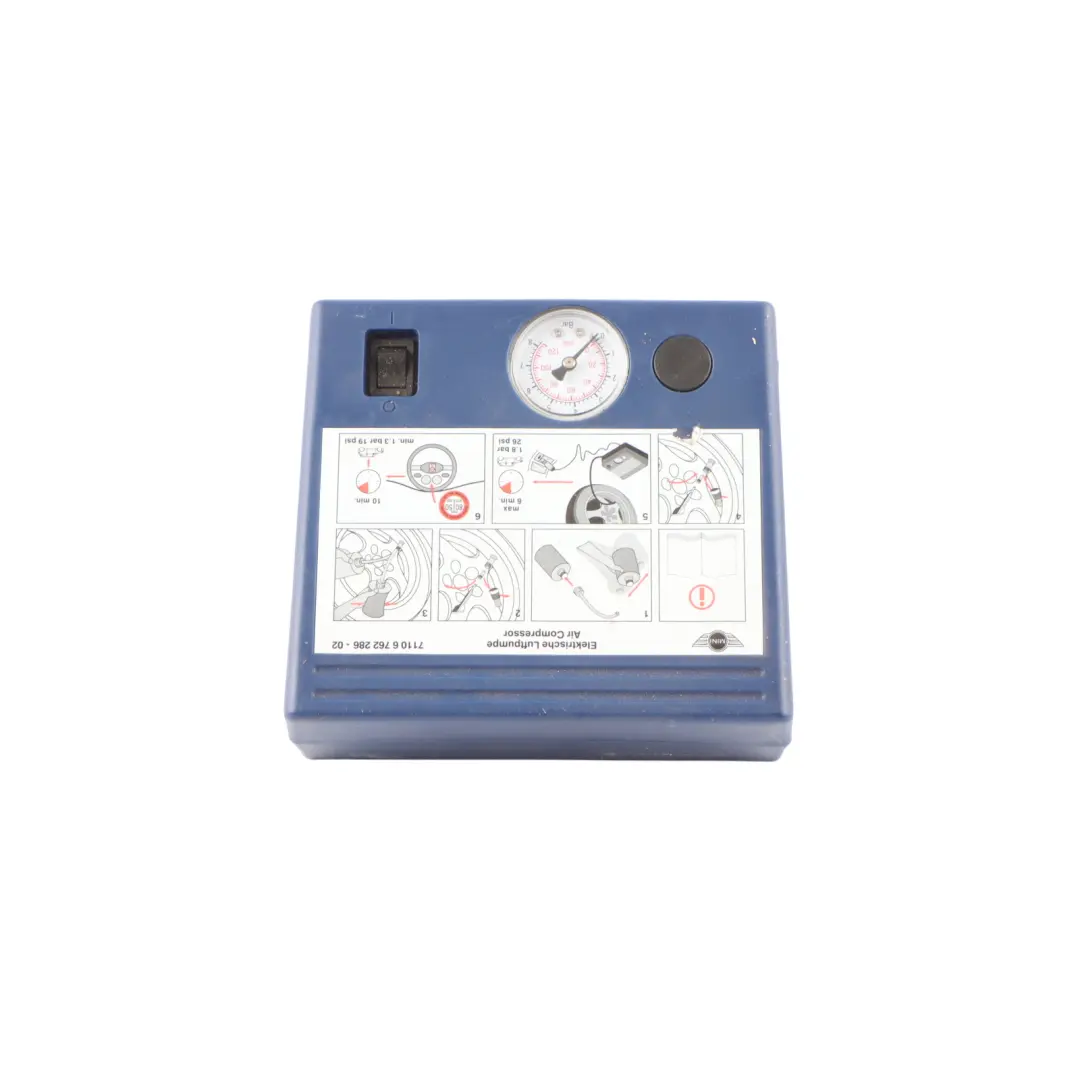 Tool Service Kit Mini R56 R57 Lifting Jack Tyre Sealant Set to with Part number 6778554 Tool Service Kit Mini R56 R57 Lifting Jack Tyre Sealant Set - SKU 6778554-1 - Part number 6778554