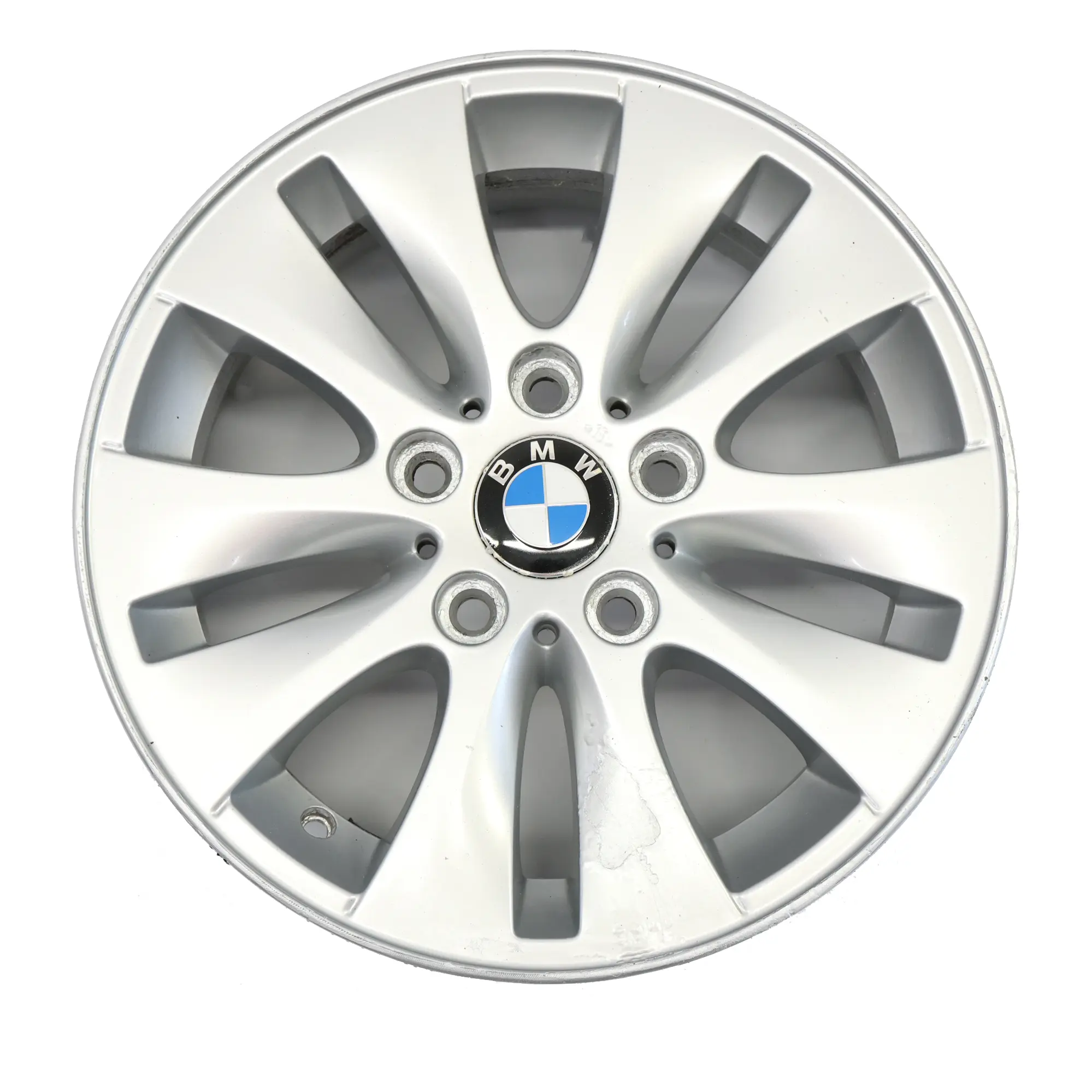 Cerchio ruota BMW E81 E82 E87 Argento in lega 16" raggi V 229 ET:42 6,5J 6779786