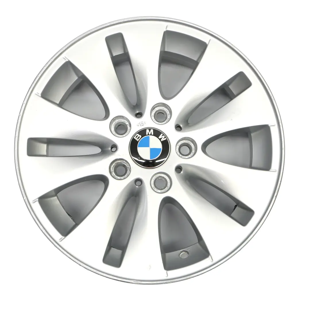 Alloy Wheel Rim 16" V-spoke 229 ET:42 6,5J to BMW E81 E87 Silver with Part number 6779786 BMW E81 E87 Silver Alloy Wheel Rim 16" V-spoke 229 ET:42 6,5J - SKU 6779786-5 - Part number 6779786