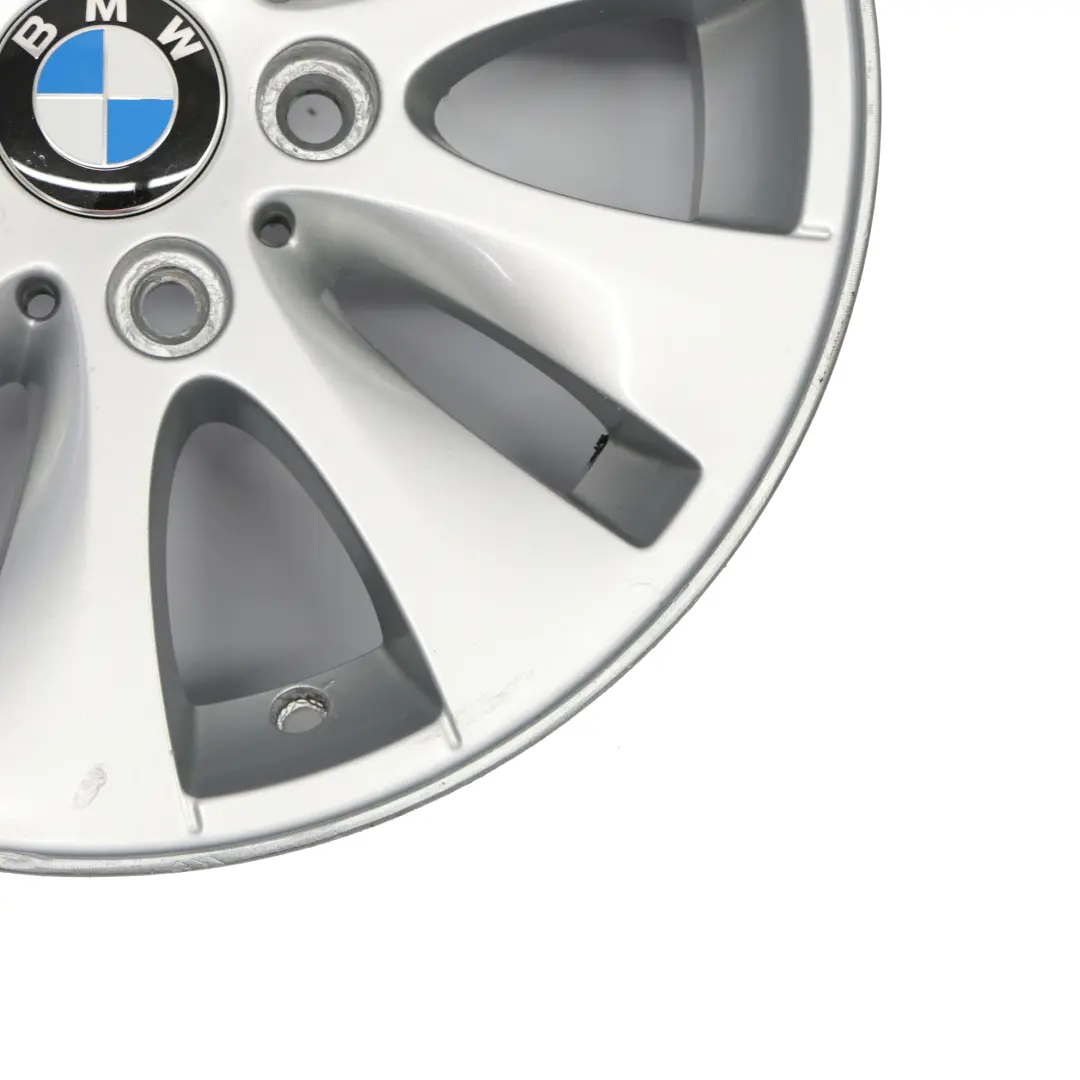 Alloy Wheel Rim 16" V-spoke 229 ET:42 6,5J to BMW E81 E87 Silver with Part number 6779786 BMW E81 E87 Silver Alloy Wheel Rim 16" V-spoke 229 ET:42 6,5J - SKU 6779786-5 - Part number 6779786