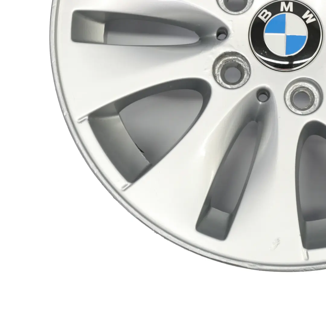 Alloy Wheel Rim 16" V-spoke 229 ET:42 6,5J to BMW E81 E87 Silver with Part number 6779786 BMW E81 E87 Silver Alloy Wheel Rim 16" V-spoke 229 ET:42 6,5J - SKU 6779786-5 - Part number 6779786