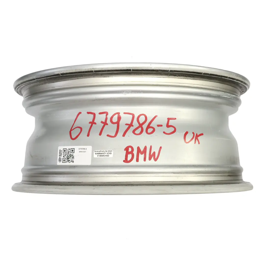 Alloy Wheel Rim 16" V-spoke 229 ET:42 6,5J to BMW E81 E87 Silver with Part number 6779786 BMW E81 E87 Silver Alloy Wheel Rim 16" V-spoke 229 ET:42 6,5J - SKU 6779786-5 - Part number 6779786