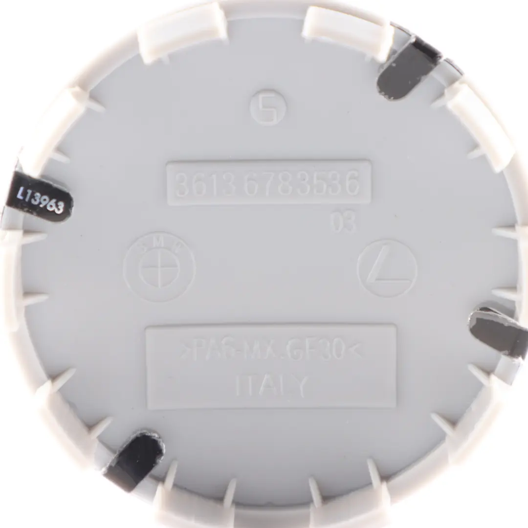 Cap BMW E60 E87 E90 F10 F20 F30 Hub Cover Emblem Edge Trim Logo to Wheel with Part number 6783536 Wheel Cap BMW E60 E87 E90 F10 F20 F30 Hub Cover Emblem Edge Trim Logo - SKU 6783536-4 - Part number 6783536