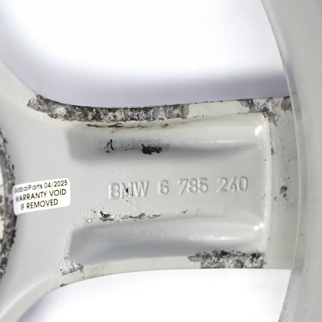 Alloy Wheel Rim 17" Star Spoke 290 ET:29 8J to BMW Z4 E89 with Part number 6785240 BMW Z4 E89 Alloy Wheel Rim 17" Star Spoke 290 ET:29 8J - SKU 6785240-1 - Part number 6785240