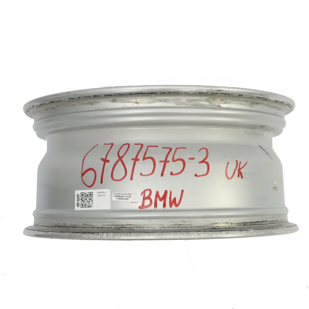 Wheel Rim BMW X3 F25 X4 F26 Silver Alloy 17" V Spoke 304 7,5J ET:32 - SKU 6787575-3 - Part number 6787575