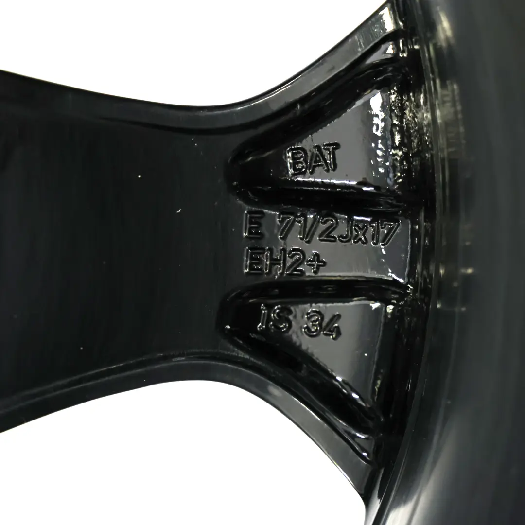 BMW X1 E84 Jante Alliage Noire 17" ET:34 7,5J Étoile 317 - SKU 6789140-5 - Numéro de pièce 6789140