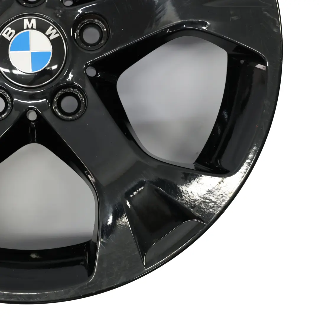 BMW X1 E84 Black Wheel Alloy Rim 17" 7,5J ET:34 Star Spoke 317 - SKU 6789140-6 - Part number 6789140