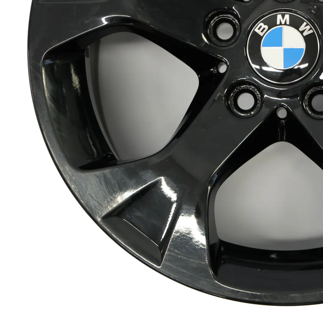 BMW X1 E84 Cerchio In Lega Nero 17" 7,5J ET:34 Star Spoke 317 - SKU 6789140-6 - Numero di parte 6789140