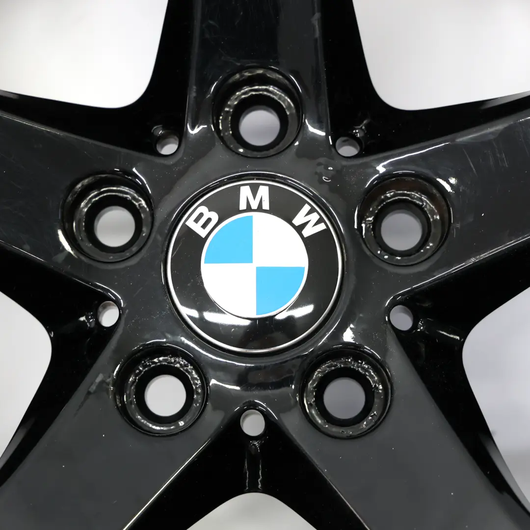 BMW X1 E84 Llanta De Aleación Negra 17" 7,5J ET:34 Star Spoke 317 - SKU 6789140-6 - Número de pieza 6789140
