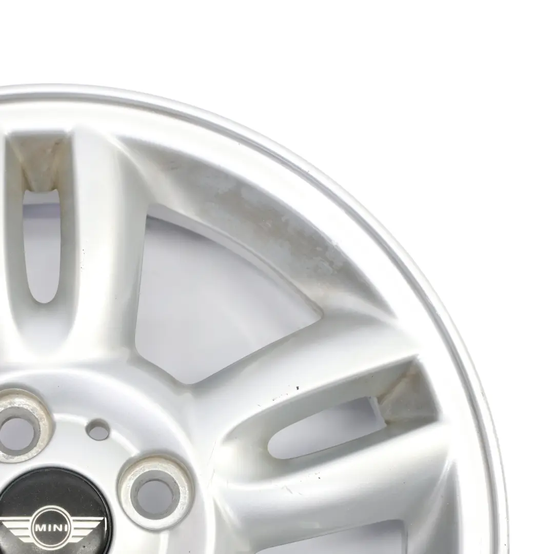 Mini Cooper One R56 Argent Jantes Alu Alliage 15" 5,5J etoile Twin Spoke 118 - SKU 6791930-2 - Numéro de pièce 6791930