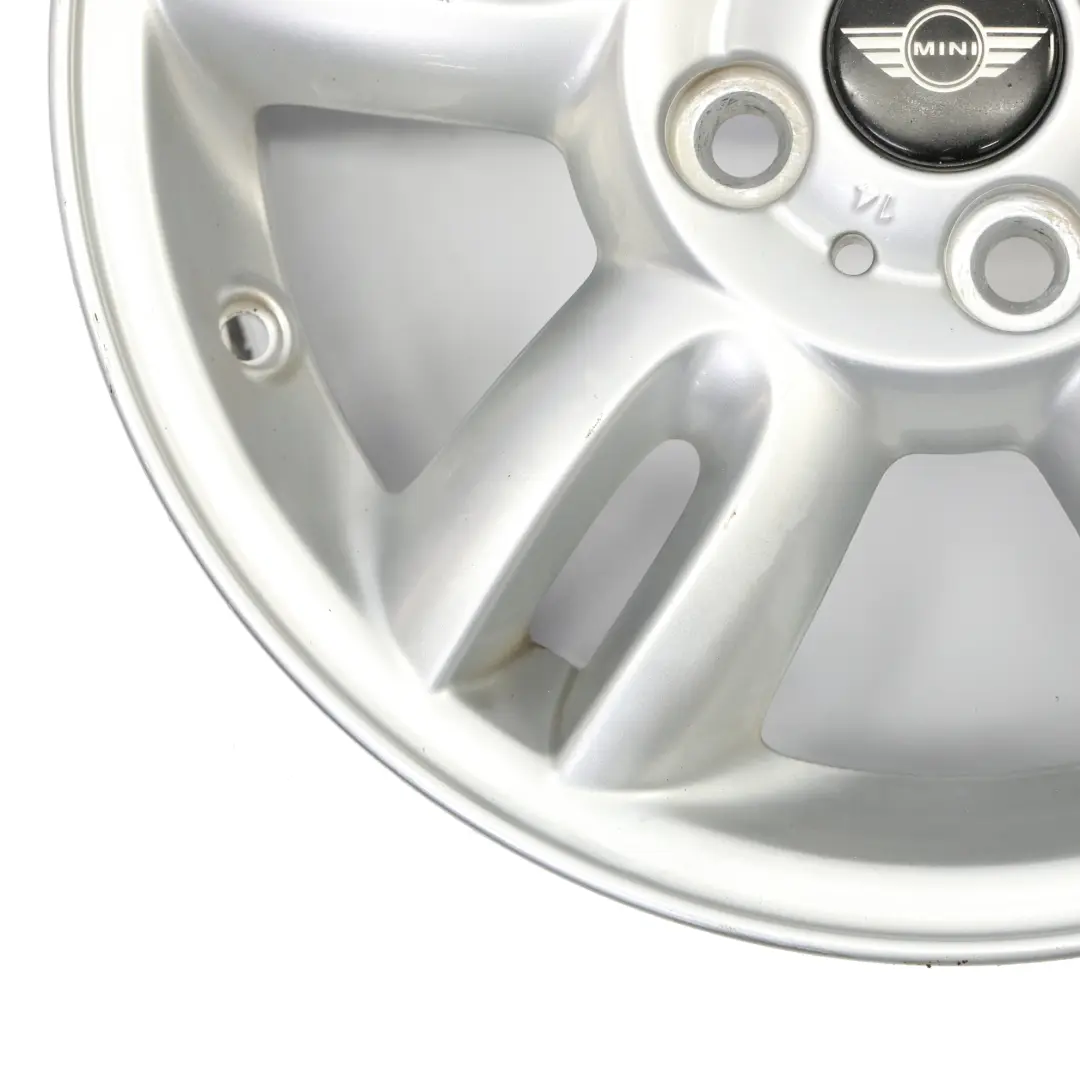 Mini Cooper One R56 Argent Jantes Alu Alliage 15" 5,5J etoile Twin Spoke 118 - SKU 6791930-2 - Numéro de pièce 6791930