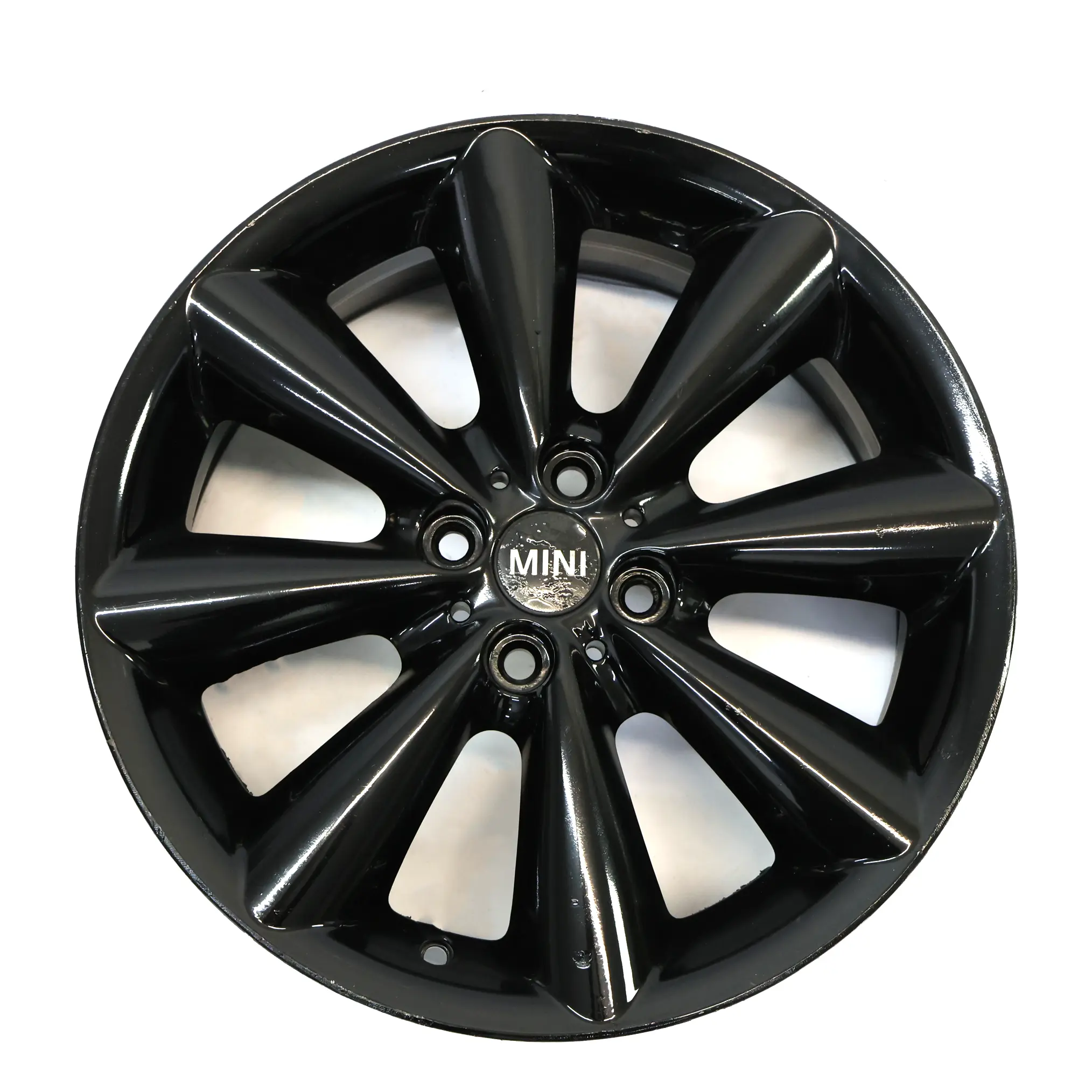 Mini Cooper R55 R56 R57 R58 Black Wheel Alloy Rim 17" 7J ET:48 Conical Spoke
