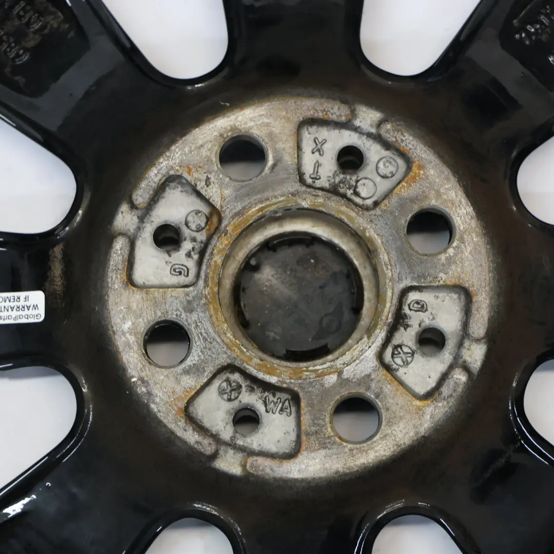 Alloy Rim 17" 7J ET:48 Conical Spoke to Mini Cooper R55 R56 R57 R58 Black Wheel with Part number 6791931 Mini Cooper R55 R56 R57 R58 Black Wheel Alloy Rim 17" 7J ET:48 Conical Spoke - SKU 6791931-1 - Part number 6791931