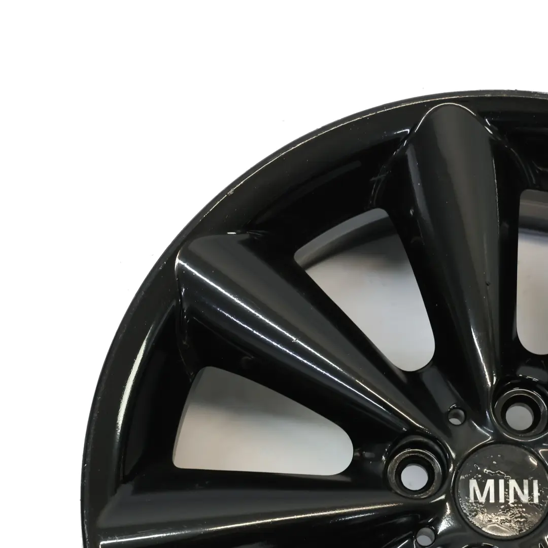 Mini Cooper One R55 R56 Schwarz Alufelge Alu Felge 17" 7J ET:48 Conical Spoke - SKU 6791931-1 - Teilenummer 6791931