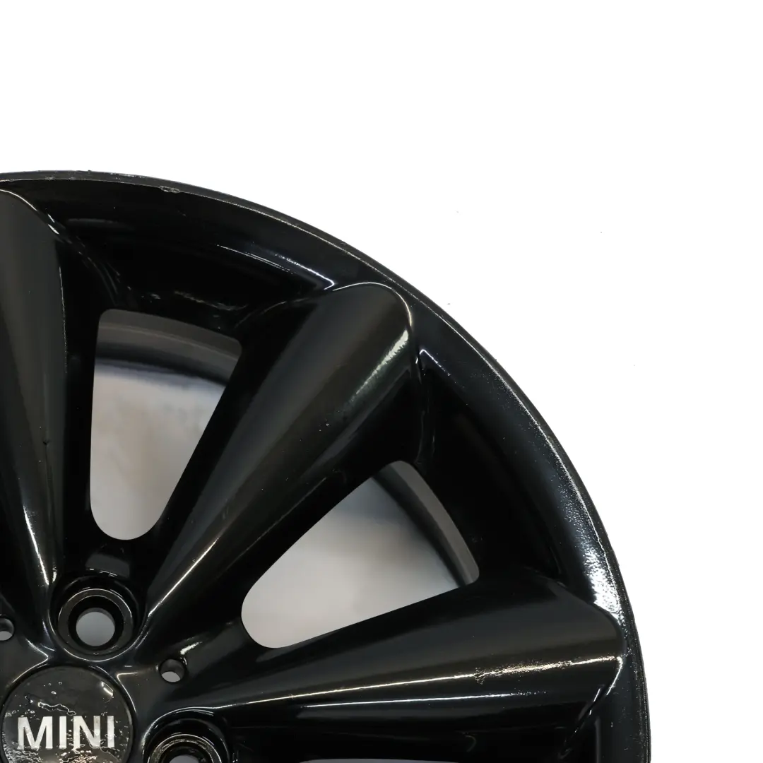 Schwarz Alufelge Alu Felge 17" 7J ET:48 Conical Spoke für Mini Cooper One R55 R56 mit Teilenummer 6791931 Mini Cooper One R55 R56 Schwarz Alufelge Alu Felge 17" 7J ET:48 Conical Spoke - SKU 6791931-1 - Teilenummer 6791931