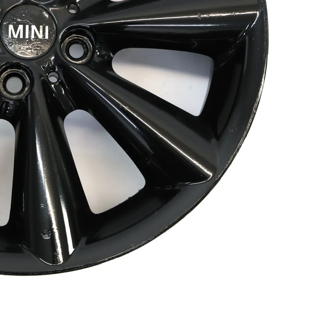Mini Cooper R55 R56 R57 R58 Black Wheel Alloy Rim 17" 7J ET:48 Conical Spoke - SKU 6791931-1 - Part number 6791931