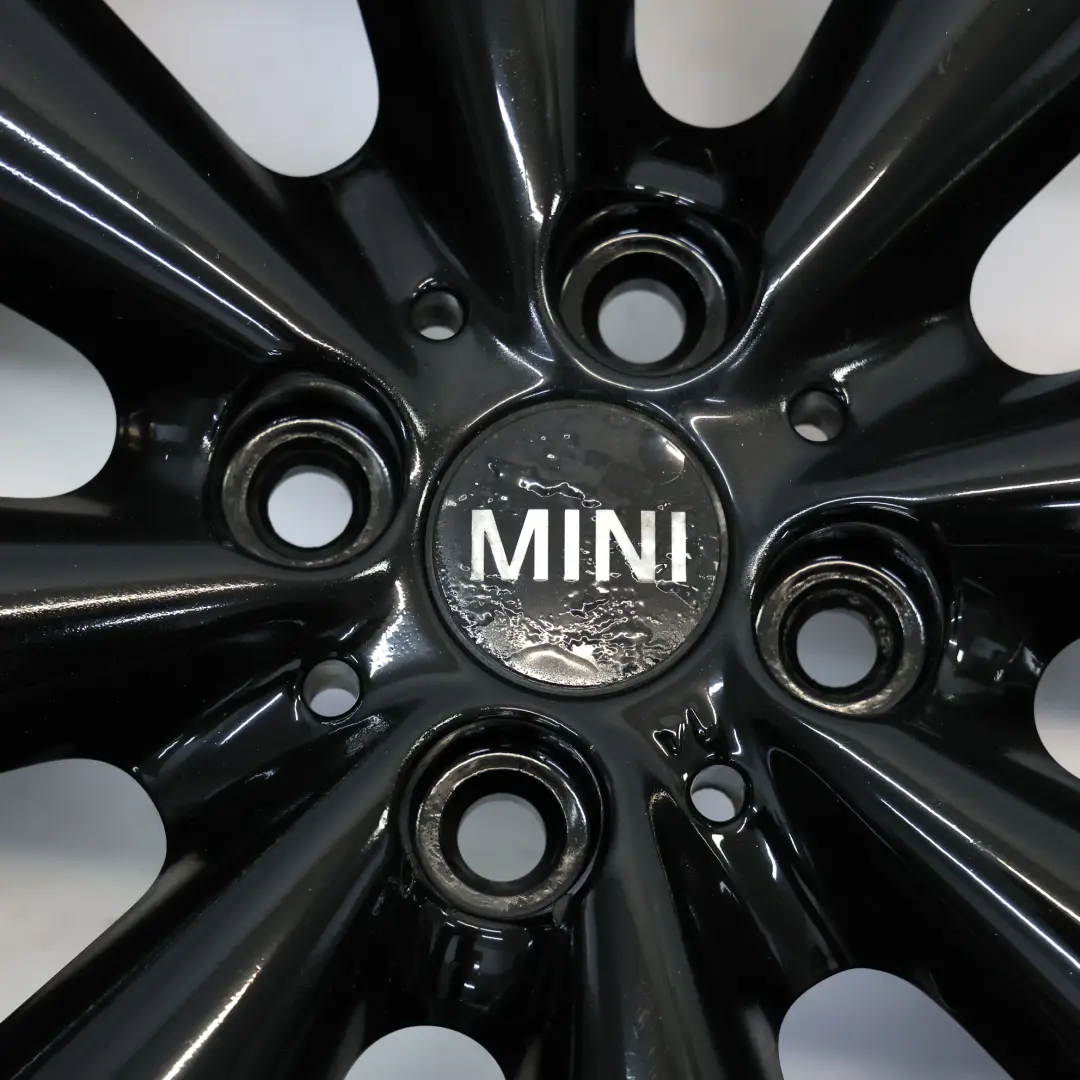 Alloy Rim 17" 7J ET:48 Conical Spoke to Mini Cooper R55 R56 R57 R58 Black Wheel with Part number 6791931 Mini Cooper R55 R56 R57 R58 Black Wheel Alloy Rim 17" 7J ET:48 Conical Spoke - SKU 6791931-1 - Part number 6791931
