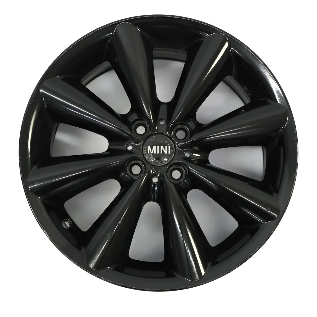 Mini Cooper One R55 R56 Schwarz Alufelge Alu Felge 17" 7J ET:48 Conical Spoke - SKU 6791931-2 - Teilenummer 6791931